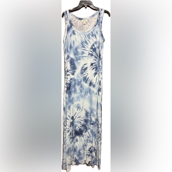 Style and Co Tie Dye Maxi Dress Size Medium - Picture 3 of 6